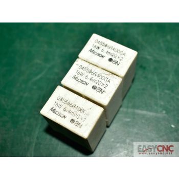 A40L-0001-0455#6R400GA 6.4mΩGx2 Fanuc resistor 6.4mRGx2 used