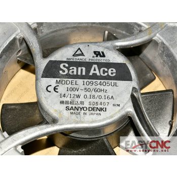 109S405UL Sanyo fan used