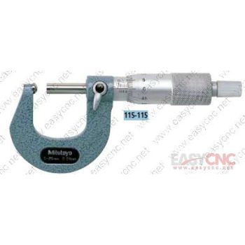 115-115(0-25mm) Mitutoyo micrometer new