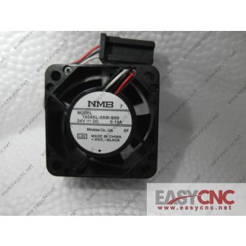 1608KL-05W-B69 NMB FAN WITH Fanuc BLACK CONNECTORS new