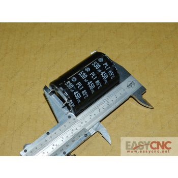 530uf450VDC Hitachi capacitor 35*52mm used