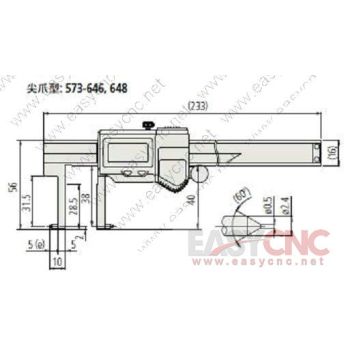 573-648(20-170mm) Mitutoyo caliper new