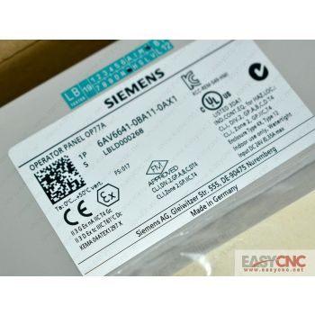 6AV6641-0BA11-0AX1 Siemens Operator Panel new