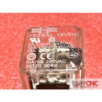 703XAL 12VDC Songchuan realy new