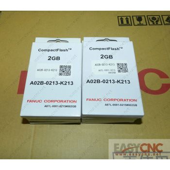 A02B-0213-K213 A87L-0001-0215#002GB Fanuc CompactFlash new