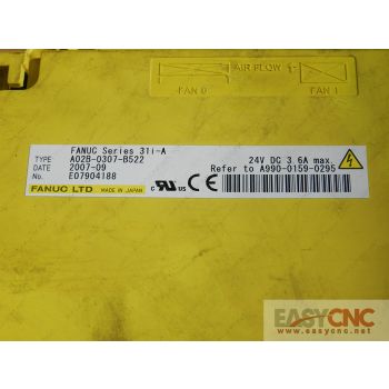 A02B-0307-B522 Fanuc series 31i-A used (please read the Product Description before ordering)