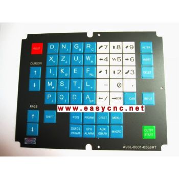 A98L-0001-0568#T Fanuc membrane keysheet new