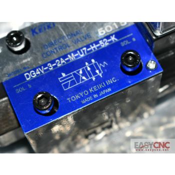 DG4V-3-2A-M-U7-H-52-K Tokimec Directional Control valve new