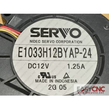 E1033H12BYAP-24 servo fan used