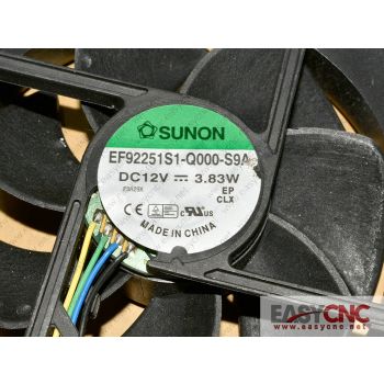 EF92251S1-Q000-S9A Sunon fan used