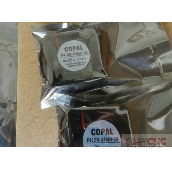 F412R-24MB-20 Copal fan 24vdc 2 wire new
