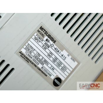 MR-J2-40A1-A15 Mitsubishi servo drive used