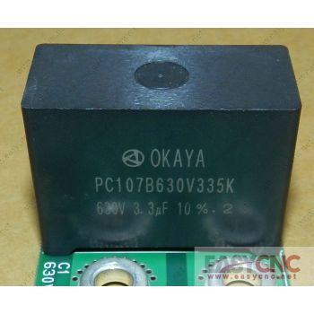 PC107B630V335K Okaya capacitor 630V 3.3uF used