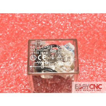 SCL-L-DPDT 220VAC Songchuan realy used