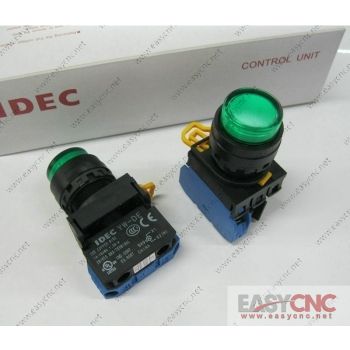 YW1L-M2E10Q0G YW-DE IDEC control unit switch green new