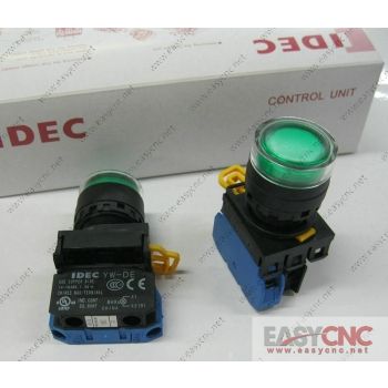 YW1L-MF2E10Q0G YW-DE IDEC control unit switch green new