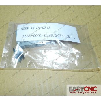 A06B-6078-K213 A63L-0001-0399/20FA-CA Fanuc Connector new