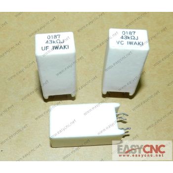 A40L-0001-0187#043KRJ Fanuc resistor 0187 43KRJ used