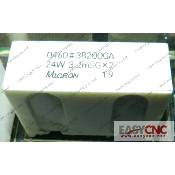 A40L-0001-0460#3R200GA Fanuc resistor 24W 3.2mRGx2 used