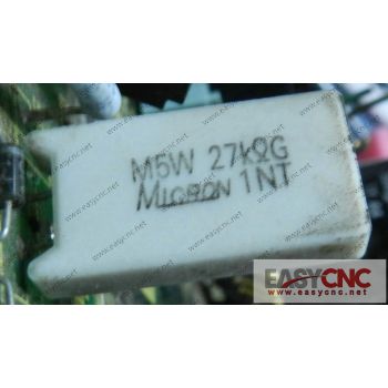 A40L-0001-M5W#27KRG Fanuc resistor M5W 27KRG used