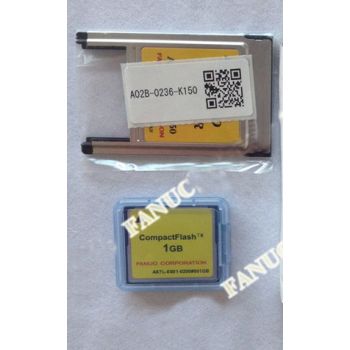 A87L-0001-0200#001GB Fanuc CF card and PC card adapter A02B-0236-K150 new