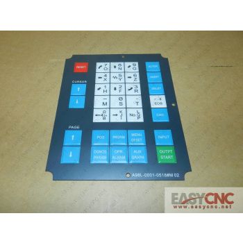 A98L-0001-0518#M Fanuc membrane keysheet new