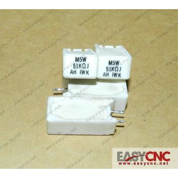 A40L-0001-M5W#R51KRJ Fanuc resistor M5W 51KRJ used