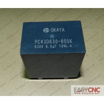 PC43D630-605K OKAYA capacitor used